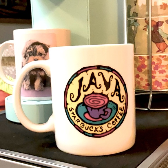 Starbucks 1990s JAVA Mug - Picture 2 of 5